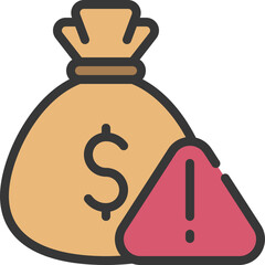 Financial Crisis Icon