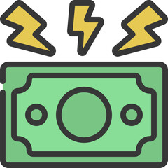 Financial Stress Icon