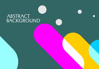colorful geometric abstract background with simple and elegant style. vector illustration for banner, wallpaper, website