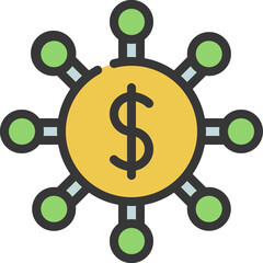 Money Network Icon