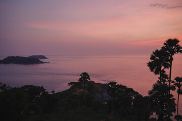 Blue hour at Promthep Cape, Phuket, Thailand