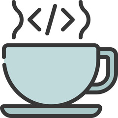 Code Coffee Icon