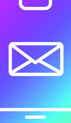 Mail Vector Icon Design Illustration