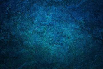 Blue Grunge Concrete Wall Texture Background. blue abstract grunge textures wall background. - obrazy, fototapety, plakaty