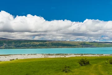 Badkamer foto achterwand Lake Pukaki in New Zealand © Fyle