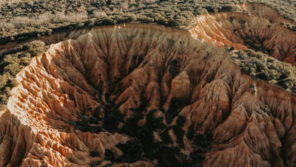 Escena des&eacute;rtica. cambio clim&aacute;tico.