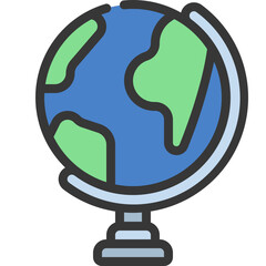 Geography Globe Icon