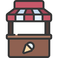 Ice Cream Stand Icon