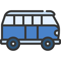 Camper Van Icon