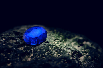 Precious Blue Sapphire Gemstone