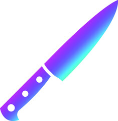 Knife Vector Icon Design Illustration