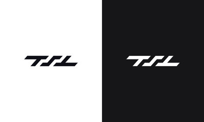 Letter TSL Logo, unique logo, black and white logo, premium elegant logo, Letter TSL Vector	
