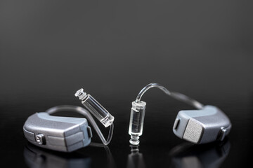 Hearing aids - main hearing models type behind the ear
