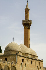 Fototapeta premium 14 May 2022 Sanliurfa Turkey. Urfa Balikligol Halil ul Rahman mosque at Sanliurfa Turkey