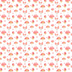 Mushroom pattern big