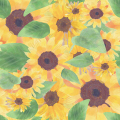 Sunflower Pattern Small