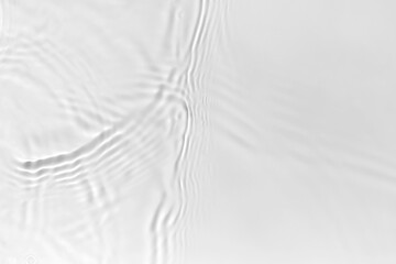 Fototapeta na wymiar Waves on transparent water surface, gray abstract background.