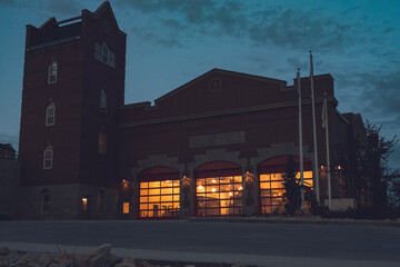Fototapeta premium Lehi Fire Department