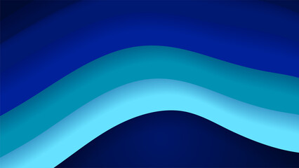 Abstract blue colorful background with geometric shapes