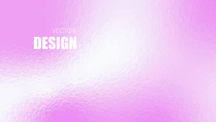 Holographic texture. Pink foil. Neon color gradient. Holo gradient. Hologram effect. Colour metal texture. Vector Illustration