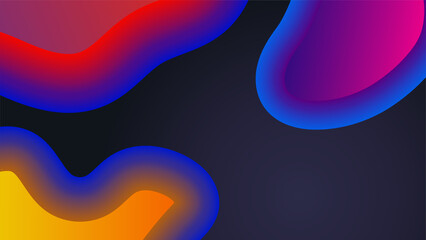 Abstract colorful background with geometric shapes