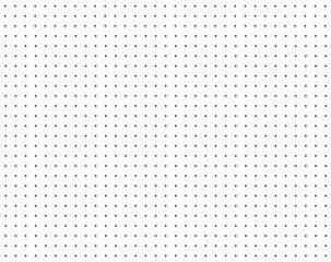 Dotted black and white background. Primitive dotted structure. Polka dot print. [Vector]