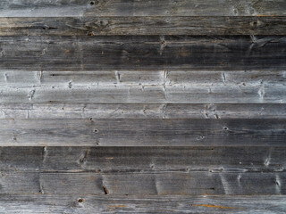 Gray wood plank texture with natural patterns background, weathered wooden wall