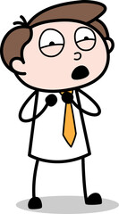 cartoon character of a person with a smile