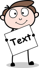 cartoon character of a person with a smile