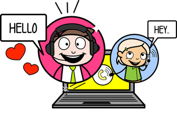 couple with balloons