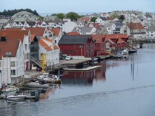 Fototapeta na wymiar Haugesund in Norwegen
