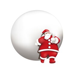 クリスマス　サンタクロース　カード 