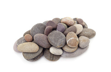 Fototapeta na wymiar Gray sea stones.