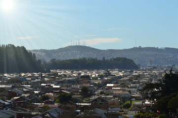 Naklejka premium talcahuano city , Chile