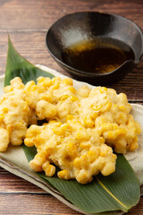 コーンの天ぷら