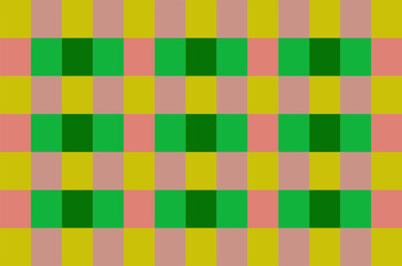 Vector illustration of multicolored checkerboard.