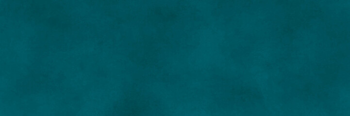 Panorama view blue green chalkboard