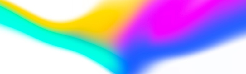 Abstract banner blurred gradient pastel background in bright colors. Colorful smooth illustration