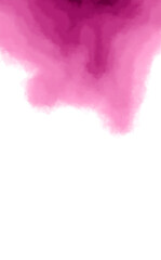 Abstract art background with liquid texture and gradient. a sprawling realistic paint spot on a white background