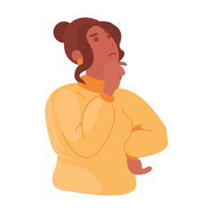 woman thinking design