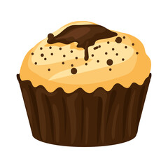 baked cupcake design
