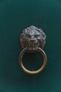 Lion Head Door Knocker