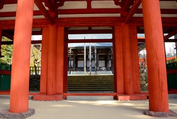 A small, secluded temple town has developed around the sect's headquarters that Kobo Daishi built on Koyasan's wooded mountaintop. Since then over one hundred temples have sprung up along the streets 