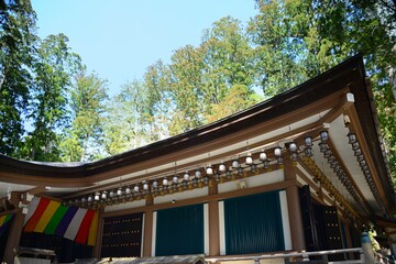 A small, secluded temple town has developed around the sect's headquarters that Kobo Daishi built...