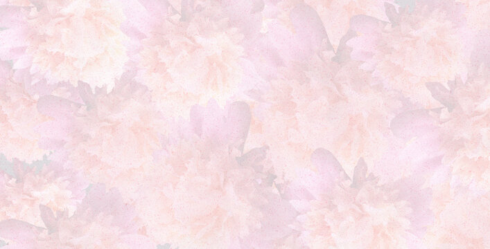 Tekstura z motywem kwiatowym w kolorze jasnego różu. Grafika cyfrowa przeznaczona do druku na tkaninie, ozdobnym papierze, zaproszeniach, wizytówkach, tapecie oraz jako tło fotograficzne. © Victoria Ritchie