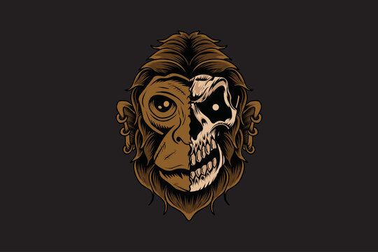 monkey t shirt design