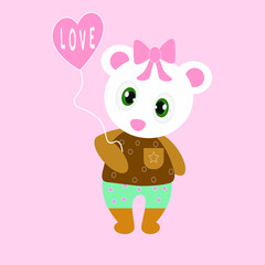 a cute and beautiful bear for your child