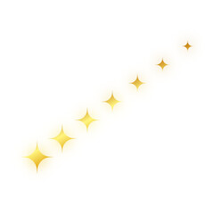 glowing stars sparkle glitter