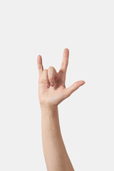 I love you sign language.