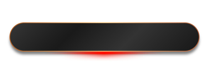 neon dark rectangle banner